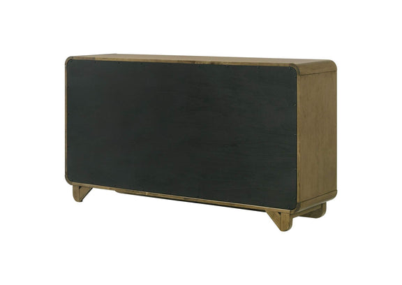 224273 Amsbury 6-drawer Dresser Cabinet Nutmeg