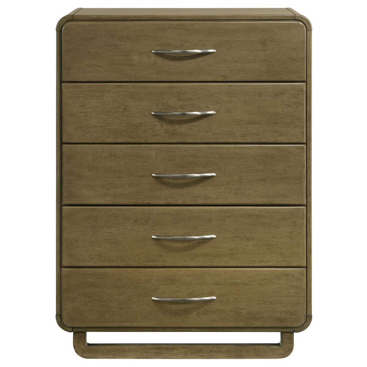 224275 Amsbury 5-drawer Chest of Drawers Nutmeg