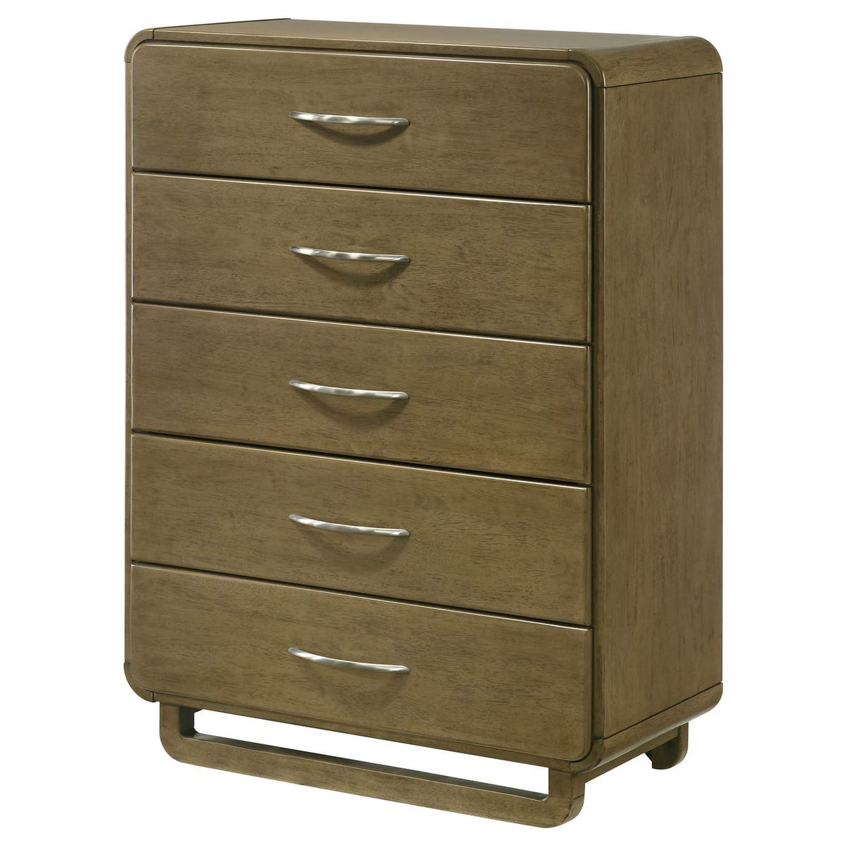 224275 Amsbury 5-drawer Chest of Drawers Nutmeg