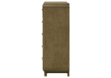 224275 Amsbury 5-drawer Chest of Drawers Nutmeg