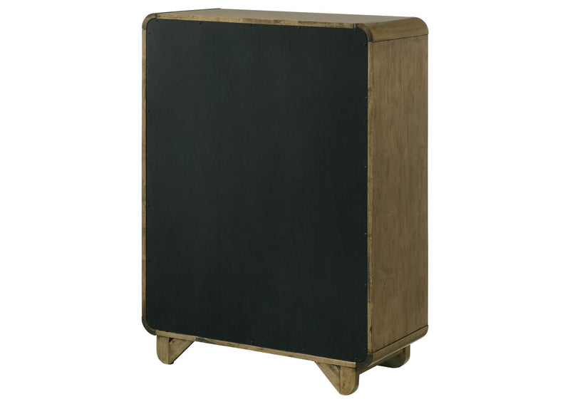 224275 Amsbury 5-drawer Chest of Drawers Nutmeg