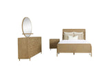 224300KE-S4 Arini 4-piece Eastern King Bedroom Set Sand Wash