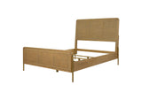 224300KE Arini Rattan Eastern King Panel Bed Sand Wash and Natural