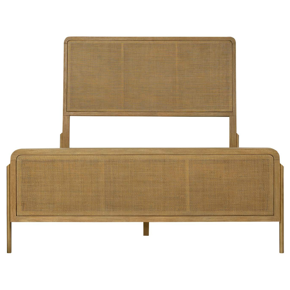 224300KW-S4 Arini 4-piece California King Bedroom Set Sand Wash