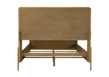 224300Q Arini Rattan Queen Panel Bed Sand Wash and Natural Cane