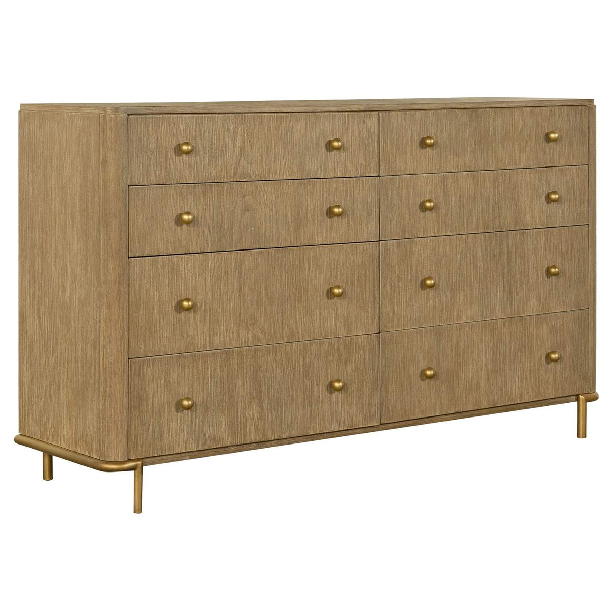 224301QCRM-S4 Arini 4-piece Queen Bedroom Set Cream and Sand Wash