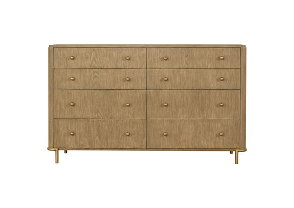 224301QCRM-S4 Arini 4-piece Queen Bedroom Set Cream and Sand Wash