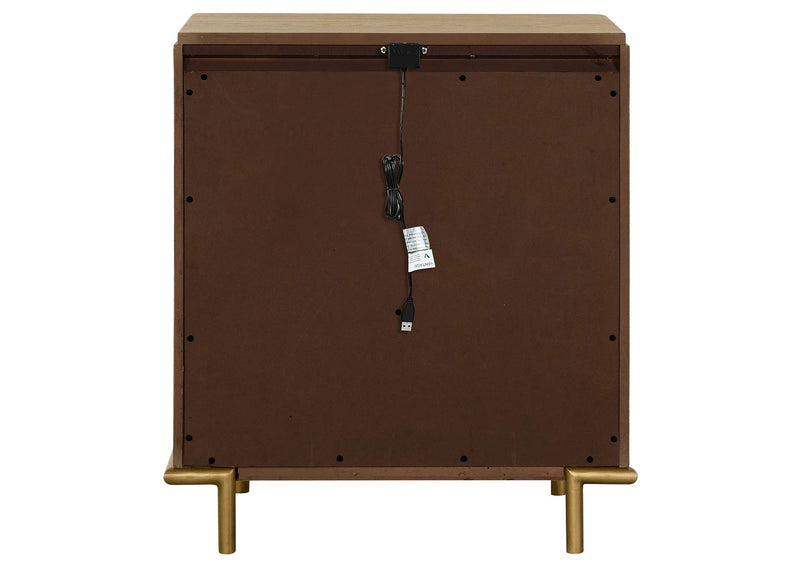 224302 Arini 3-drawer Nightstand Sand Wash