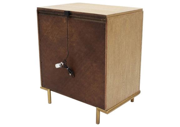 224302 Arini 3-drawer Nightstand Sand Wash