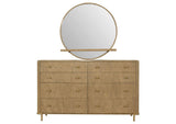 224303M Arini 8-drawer Dresser with Mirror Sand Wash
