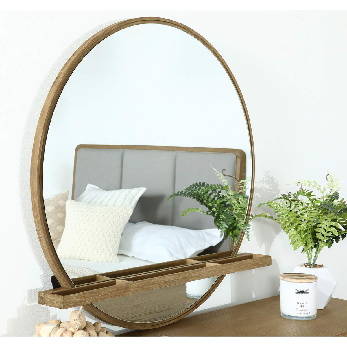 224304 Arini Dresser Mirror Sand Wash
