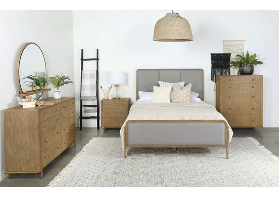 224304 Arini Dresser Mirror Sand Wash