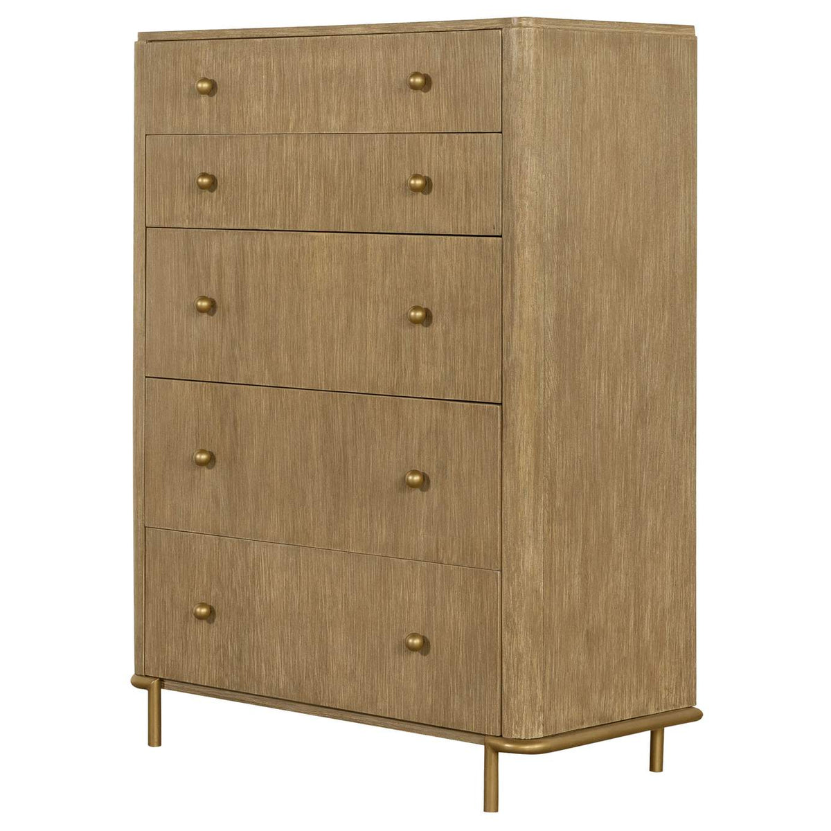 224305 Arini 5-drawer Bedroom Chest Sand Wash
