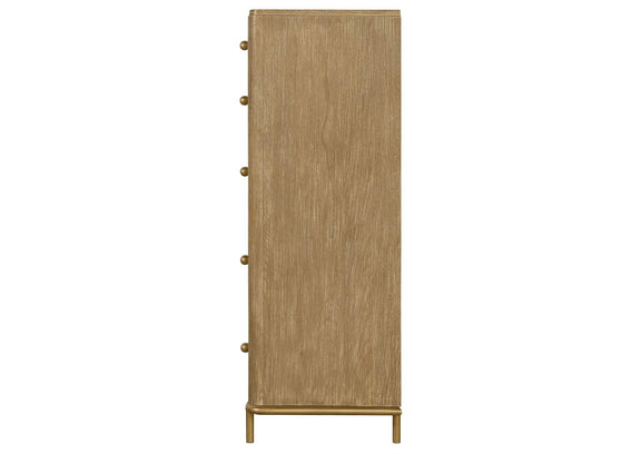 224305 Arini 5-drawer Bedroom Chest Sand Wash