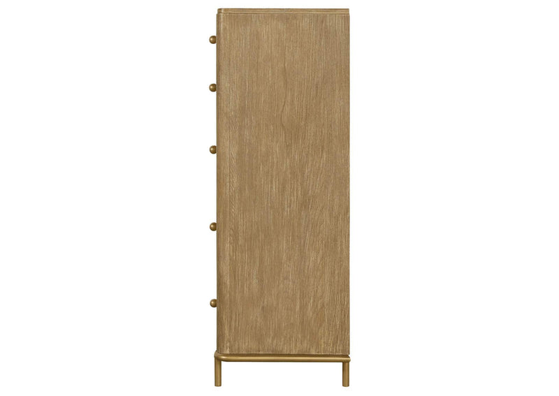 224305 Arini 5-drawer Bedroom Chest Sand Wash