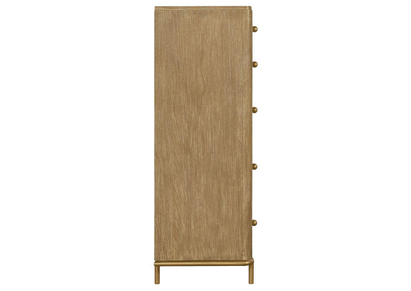 224305 Arini 5-drawer Bedroom Chest Sand Wash