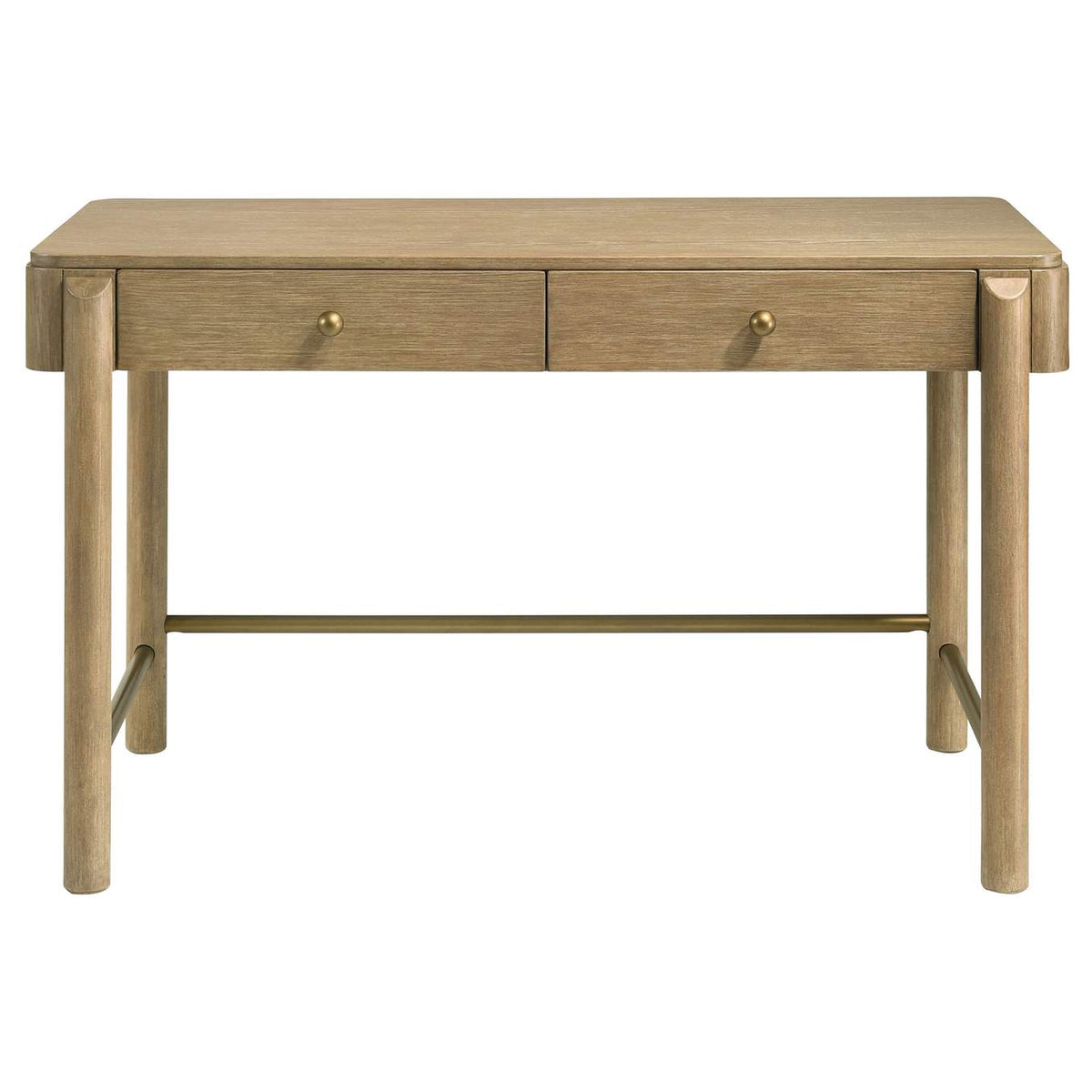 224307 Arini 2-drawer Vanity Desk Makeup Table Sand Wash