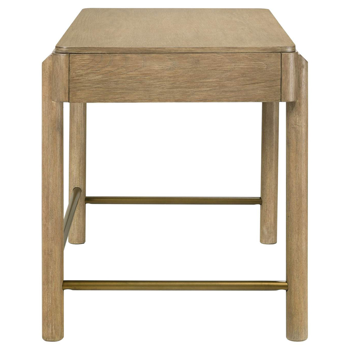 224307 Arini 2-drawer Vanity Desk Makeup Table Sand Wash