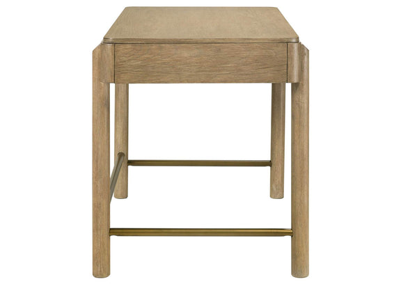 224307 Arini 2-drawer Vanity Desk Makeup Table Sand Wash