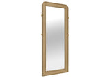 224309 Arini Cane Weave Full Length Standing Floor Mirror Sand Wash
