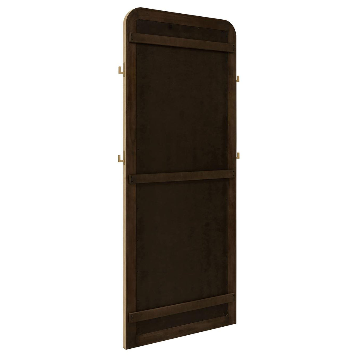 224309 Arini Cane Weave Full Length Standing Floor Mirror Sand Wash