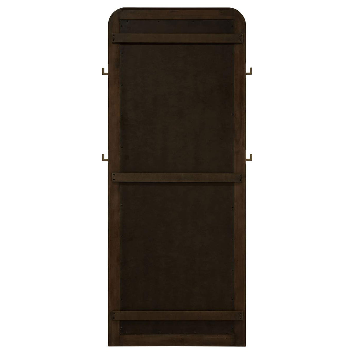 224309 Arini Cane Weave Full Length Standing Floor Mirror Sand Wash