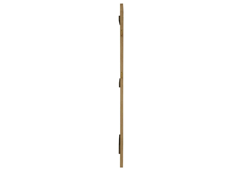 224309 Arini Cane Weave Full Length Standing Floor Mirror Sand Wash