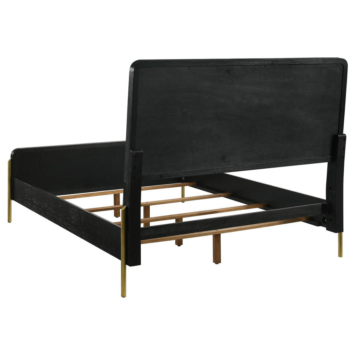 224330KW-S5 Arini 5-piece California King Bedroom Set Black and Natural