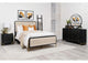 224331KECRM-S4 Arini 4-piece Eastern King Bedroom Set Cream and Black