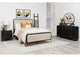 224331KWCRM-S4 Arini 4-piece California King Bedroom Set Cream and Black