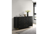 224333 Arini 8-drawer Dresser Black