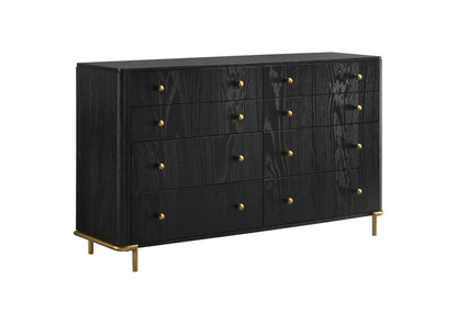 224333 Arini 8-drawer Dresser Black