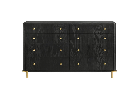 224333 Arini 8-drawer Dresser Black