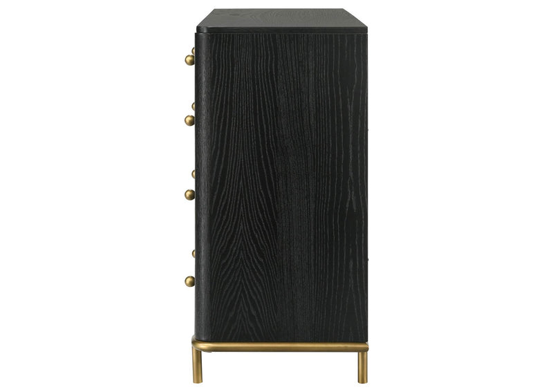 224333 Arini 8-drawer Dresser Black