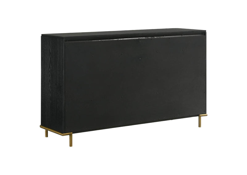 224333 Arini 8-drawer Dresser Black
