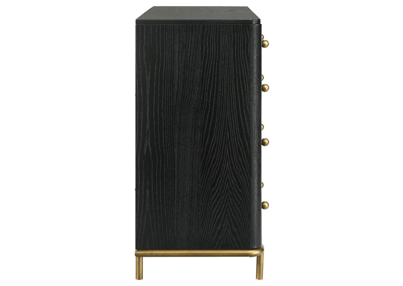 224333 Arini 8-drawer Dresser Black