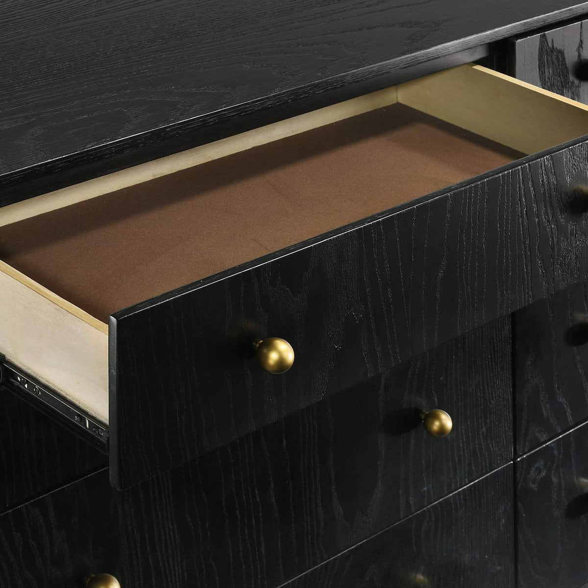 224333 Arini 8-drawer Dresser Black