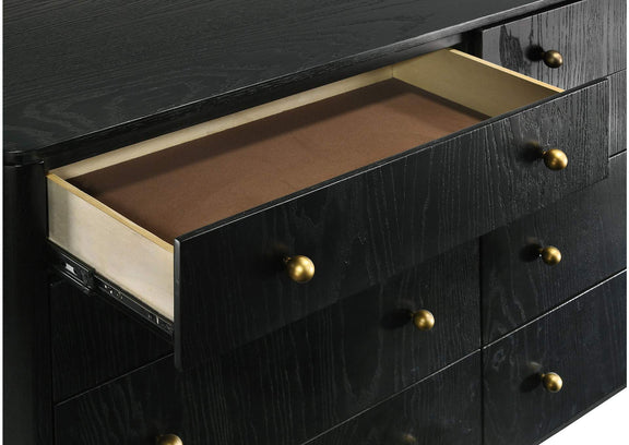 224333 Arini 8-drawer Dresser Black