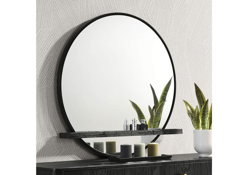 224334 Arini Dresser Mirror Black