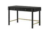 224337 Arini 2-drawer Vanity Desk Makeup Table Black