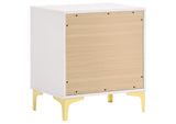 224401KE-S4 Kendall 4-piece Eastern King Bedroom Set White