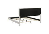 224401KE Kendall Upholstered Eastern King Panel Bed White
