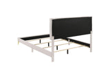 224401KW Kendall Upholstered California King Panel Bed White