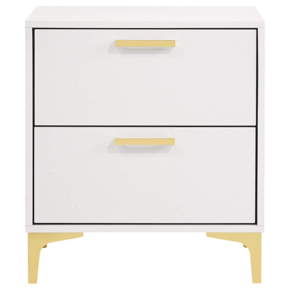 224402 Kendall 2-drawer Nightstand White
