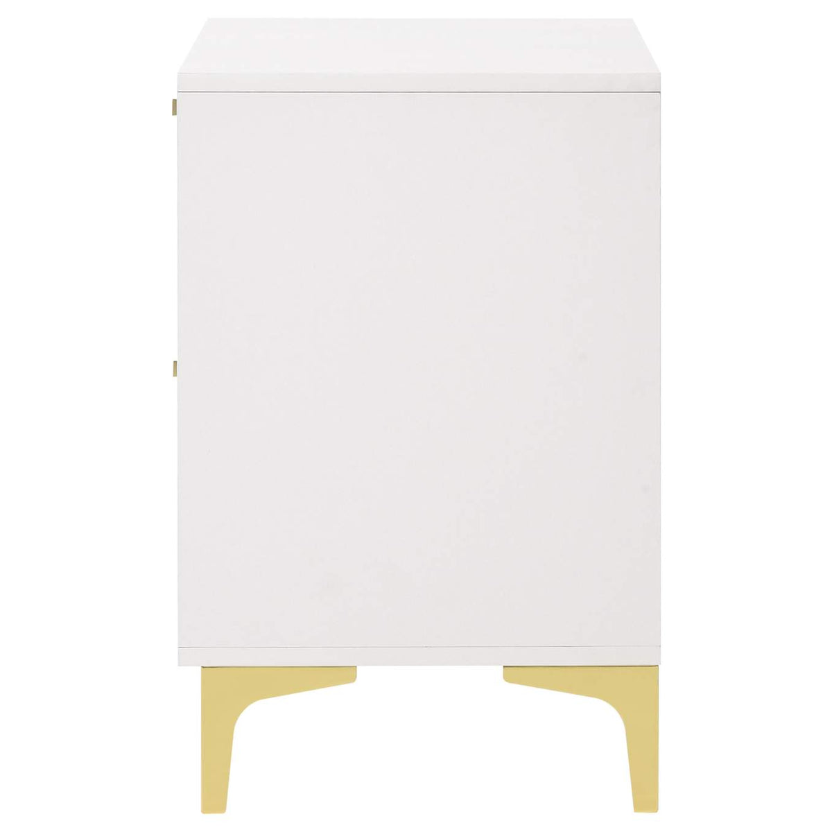 224402 Kendall 2-drawer Nightstand White