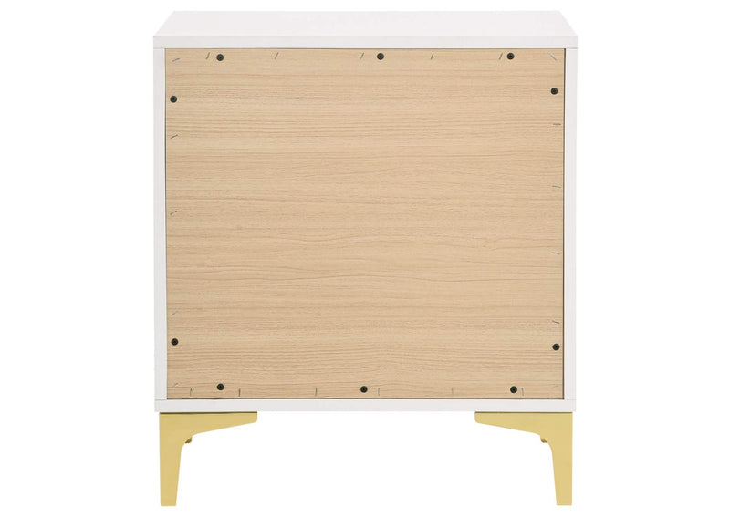 224402 Kendall 2-drawer Nightstand White