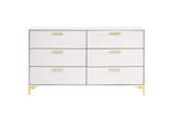 224403 Kendall 6-drawer Dresser White