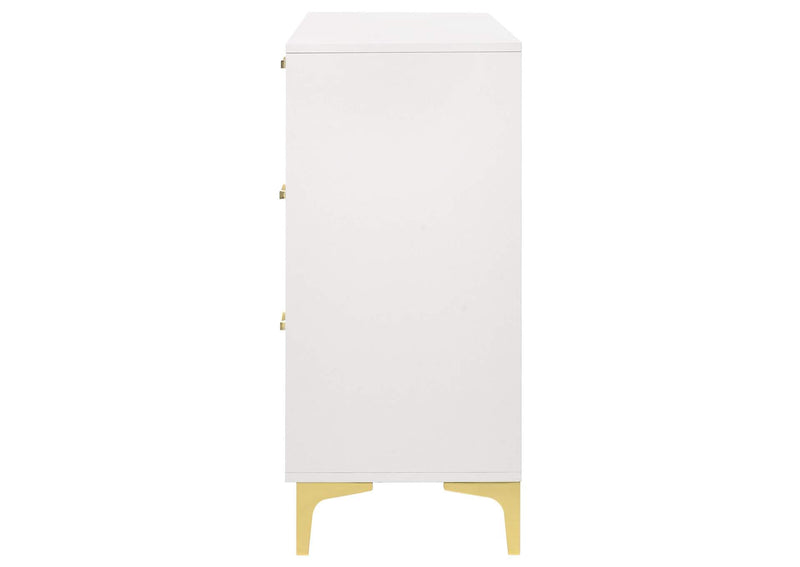 224403 Kendall 6-drawer Dresser White
