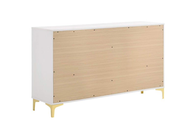 224403 Kendall 6-drawer Dresser White