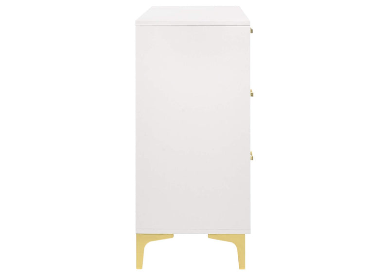 224403 Kendall 6-drawer Dresser White